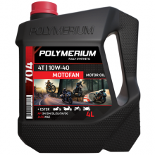 POLYMERIUM MOTOFAN 704 10W-40 4T POLYMERIUM MOTOFAN 704 10W-40 4T