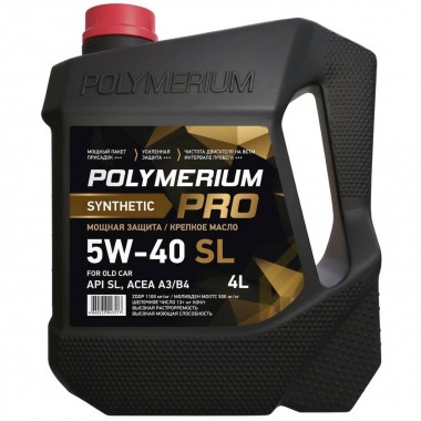 POLYMERIUM PRO 5W-40 SL A3/B4
