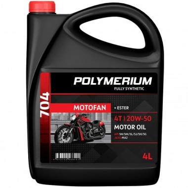 POLYMERIUM MOTOFAN 704 20W-50 4T