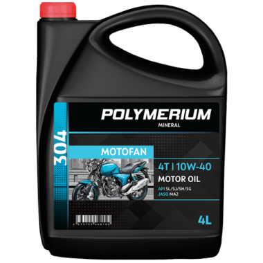 POLYMERIUM MOTOFAN 304 10W-40 4T