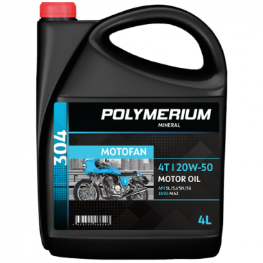 POLYMERIUM MOTOFAN 304 20W-50 4T