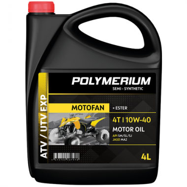 POLYMERIUM MOTOFAN ATV / UTV EXP 10W-40 4T