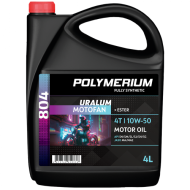 POLYMERIUM MOTOFAN 804 4T URALUM 10W-50