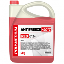 POLYMERIUM antifreeze G12+ (-40) RED 5kg