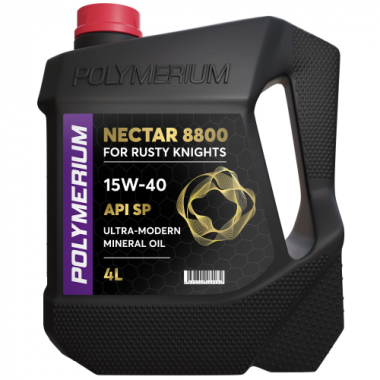 POLYMERIUM NECTAR 8800 15W-40 SP 4L