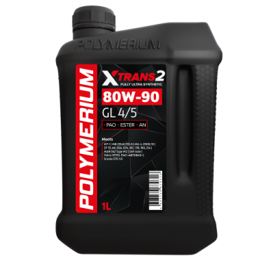 POLYMERIUM XTRANS2 80W-90 GL 4/5 1L Fully synthetic