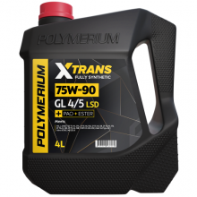 POLYMERIUM XTRANS 75W-90 GL 4/5 Fully synthetic