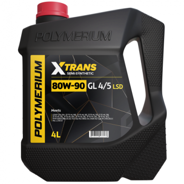 POLYMERIUM XTRANS 80W-90 GL 4/5 Semi-synthetic